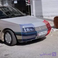 توری پشه بندی سپر و جلو پنجره طرح فرانسه کد 13793