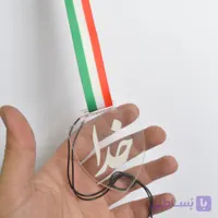 آویز خودرو پلکسی چراغ دار کد 83275