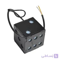 آویز خودرو طرح تاس چراغدار کد 21232