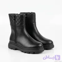 نیم بوت چرم زنانه مدل 6011