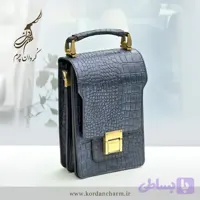کیف دوشی چرم رادمان دسته دار طرح پریما