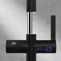 شیر روشویی هوشمند اسانسوری برند هوادیائو (Huadiao) مدل EcoFlex 360 با نمایشگر دما و تنظیم ارتفاع
