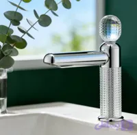 شیر روشویی وارداتی استیل 304 برند هوادیائو (Huadiao) مدل Luxury 304