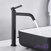 شیر روشویی پایه بلند برند BRIMIX مدل Luxury Tall با طراحی مدرن و لوکس