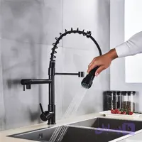 شیر ظرفشویی فنری ۳۶۰ درجه استیل 304 برند هایشین (Hyshin) مدل FlexPro 304
