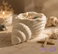 شمع دریا طرح گوش ماهی