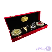 پک هدیه اورخان زعفران سوپر نگین 2گرمی به همراه هل سبز و هاون و قوری (کد 459)