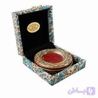 پک هدیه اورخان طرح خاتم زعفران سوپر نگین 4 گرمی (کد 457)
