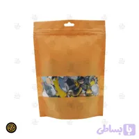 پاکت کرافت پنجره دار خط دار (MG)