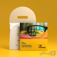 عدسی آنتی رفلکس 1.56 هایدروفوبیک لنتک 2/2 - 6/2 ساخت کره