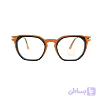 فریم عینک طبی کائوچو اورجینال دسته فلزی کاپری من CAPRIMAN رنگی مدل چندضلعی