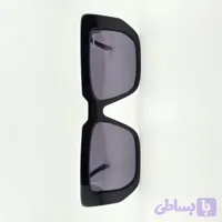 عینک آفتابی کائوچو زنانه سرتینا Certina مدل ۶۴۱۲ مستطیلی رنگ مشکی دسته پهن