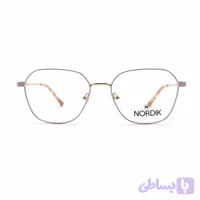 فریم عینک طبی فلزی زنانه برند NORDIK مدل TL3623AC1