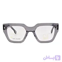 فریم عینک طبی کائوچو طوسی شفاف کاپری من CAPRIMAN مدل 8841