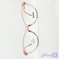فریم عینک طبی کائوچو TR زنانه برند Takin شفاف بی رنگ مدل گربه ای کد 2367C6