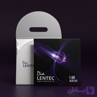 عدسی طبی بلوکات 1.56 لنتک UV 420 گروه نمره 2/2 - 4/2
