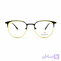 فریم عینک طبی فلزی برند والنزا VALENZA مدل گرد پنتوس