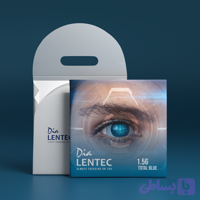 عدسی طبی توتال بلو 1.56 لنتک گروه نمره 2/2 - 4/2