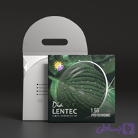 عدسی طبی فتوکرومیک 1.56 لنتک خاکستری 2/4 - 4/4