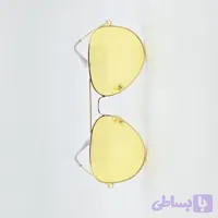 عینک ریبن (نایت ویژن) شب شیشه زرد مدل خلبانی 3025 سایز۶۲ (بزرگ)