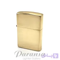 فندک بنزینی زورو بدنه و مغزی برنجی طلایی