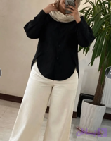 شومیز زنانه لینن (کد A9QV4)