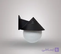 چراغ حیاطی پلاستیکی توپی (گوی وارونه)