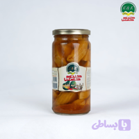 ترشی انبه فلفلی ۴۵۰ گرمی شیشه ای