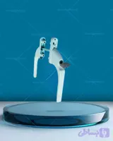 دستگیره دوطرفه باریک درب بالکنی خارجی