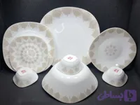 سرویس غذاخوری دینو ۲۶ پارچه مربع