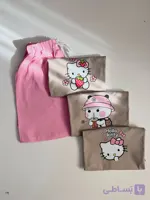 ست تاپ و شورتک میکس کیتی خانوم فری سایز تا ۴۴