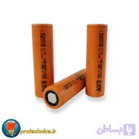 باتری لیتیوم یون 18650 با جریان تخلیه 10c و ظرفیت 2000 میلی امپر واقعی