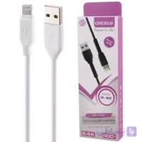 کابل لایتنینگ فست شارژ 2.4 آمپر چرلو IP-K02 طول 1.1 متر