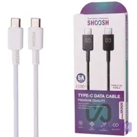 کابل دو سر تایپ سی فست شارژ 5 آمپر شوش SH202C طول 1.1 متر