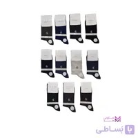 جوراب مردانه جناب طرح ساده در 11 رنگ - ملونی مد