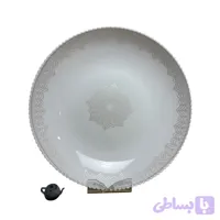 خورشت خوری گلدار طرح 59006 خاکستری