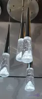 آویز مدرن کوه یخ رنگ نقره ای(وارداتی)