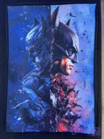 کاور گرد و غبار PS5 Fat طرح Batman