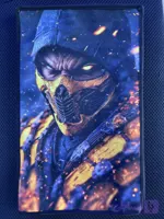 روکش گرد و غبار PS5 Slim طرح Mortal kombat