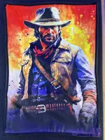 کاور گرد و غبار PS5 Fat طرح red dead redemption 2