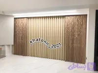 پرده مکرومه بافی طرح پنل مکرومه