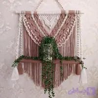 شلف مکرومه دو رنگ خاتون ۲۰۲۱