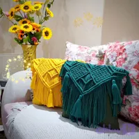 کوسن مکرومه خاتون ۲۰۲۱ طرح رنگی