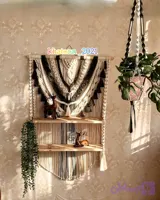 شلف مکرومه دو طبقه طناز۲