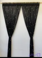 پرده مکرومه مشکی خاتون۲۰۲۱
