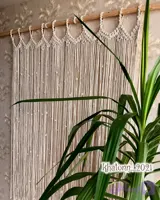 پرده مکرومه اقتصادی و زیبا