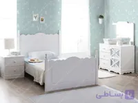 سرویس خواب یک نفره مدل آراد 2 | تخت خواب یک نفره آراد 2
