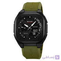 ساعت مردانه SKMEI 2328AG سبز کاملاً ORIGINAL با پک کامل و دفترچه + ضمانت اصالت و بازگشت