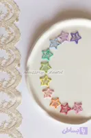 گیره تق تقی ستاره رنگی (کارت ۶ عددی)