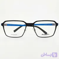 فریم عینک طبی تیتانیوم مورل مدل 10225O – مشکی آبی